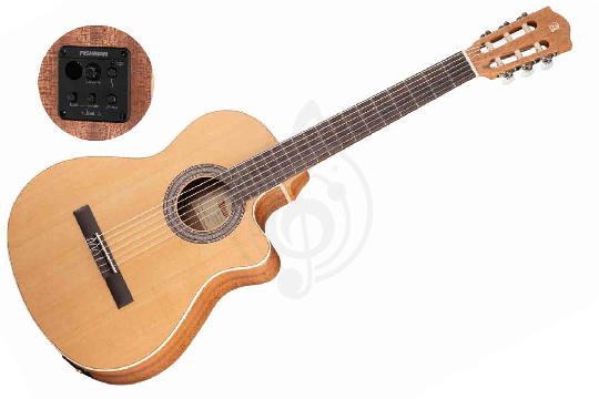 Классическая гитара 4/4 8.000 Open Pore Z-Nature CW EZ Классическая гитара со звукоснимателем, Alhambra - фото 1