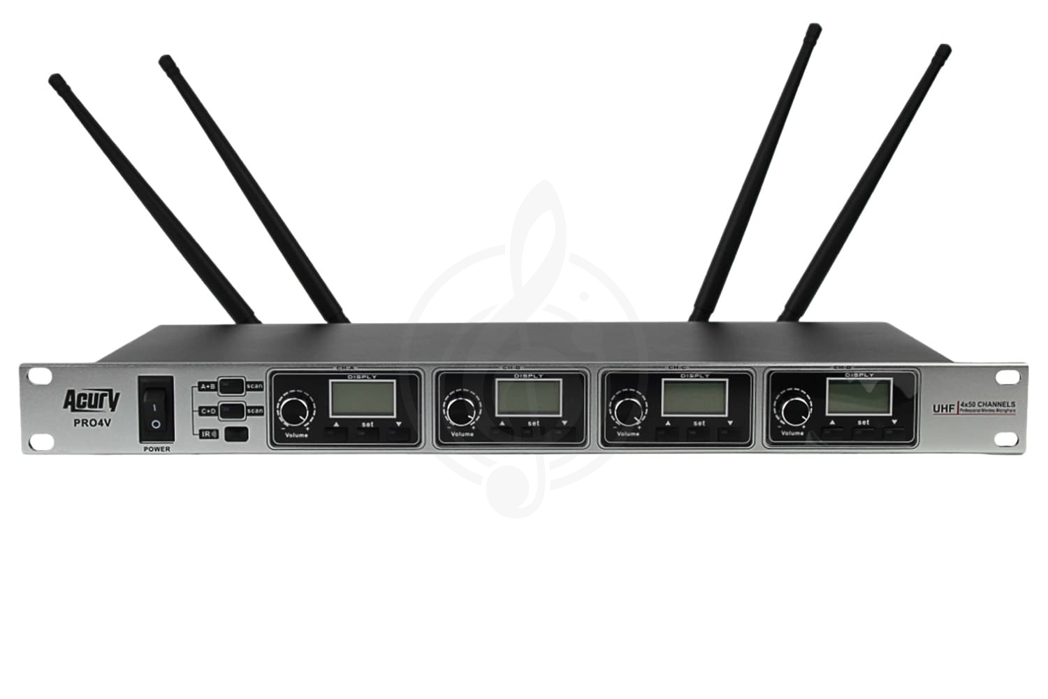 Радиосистема с ручным передатчиком ACURY PRO4V - Радиосистема с 4-мя ручными микрофонами - фото 2