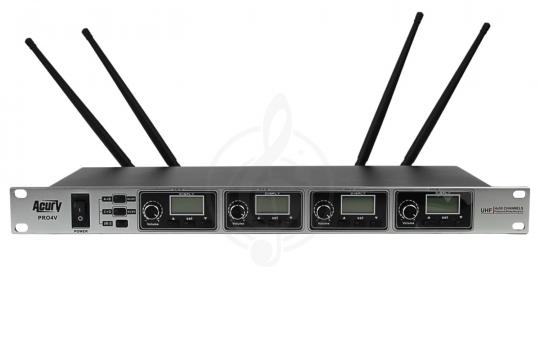 Радиосистема с ручным передатчиком ACURY PRO4V - Радиосистема с 4-мя ручными микрофонами - фото 2