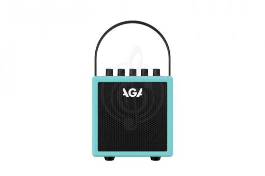 Комбоусилитель для бас-гитары AGA Bass-Mini-BL - Комбоусилитель для бас-гитары - фото 2