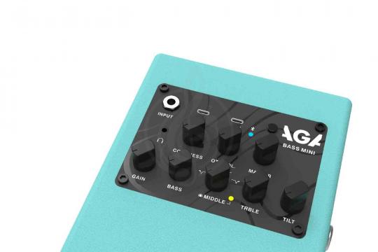 Комбоусилитель для бас-гитары AGA Bass-Mini-BL - Комбоусилитель для бас-гитары - фото 5