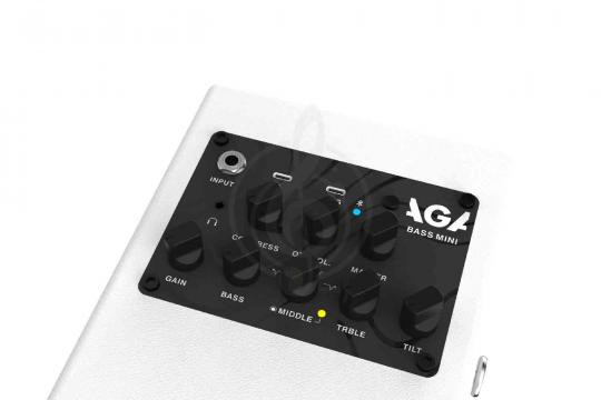 Комбоусилитель для бас-гитары AGA Bass-Mini-WH - Комбоусилитель для бас-гитары - фото 5