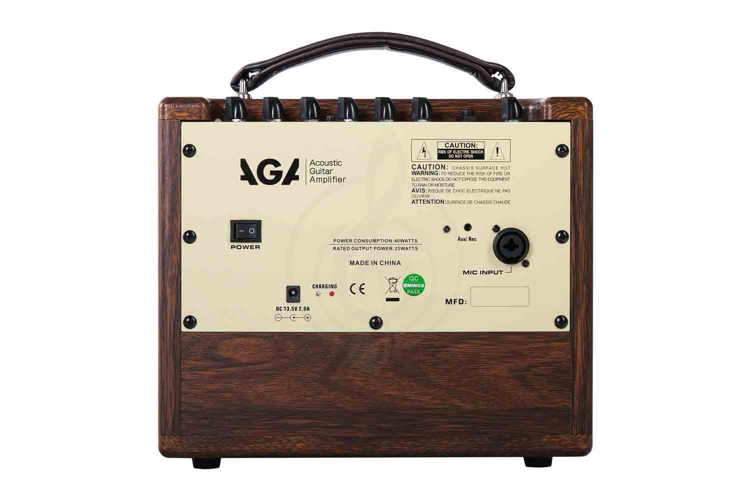 Комбоусилитель для электрогитары AGA GA-3P - Гитарный комбоусилитель - фото 4