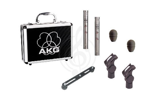 Инструментальный микрофон AKG C451B ST - Подобранная стереопара микрофонов - фото 1