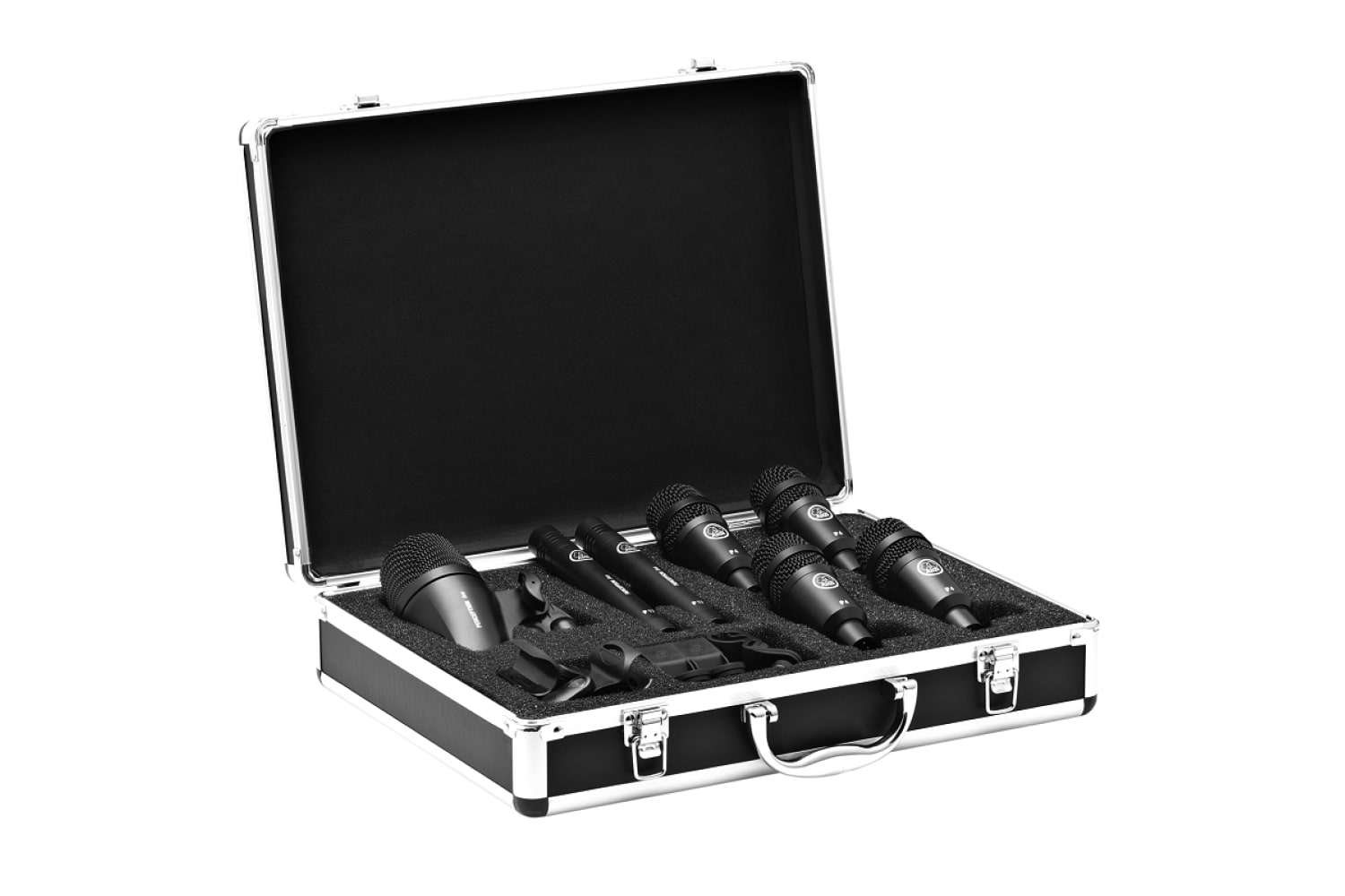 Инструментальный микрофон AKG DRUMSET SESSION I набор микрофонов Perception для барабана: 1 x P2, 2 x P17, 4 x P4 - фото 1