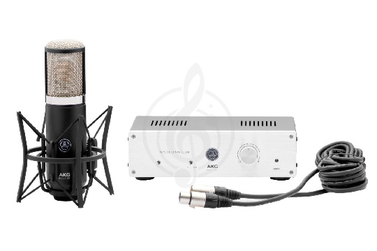 Микрофон для стрима AKG P820 Tube - Ламповый студийный микрофон - фото 1
