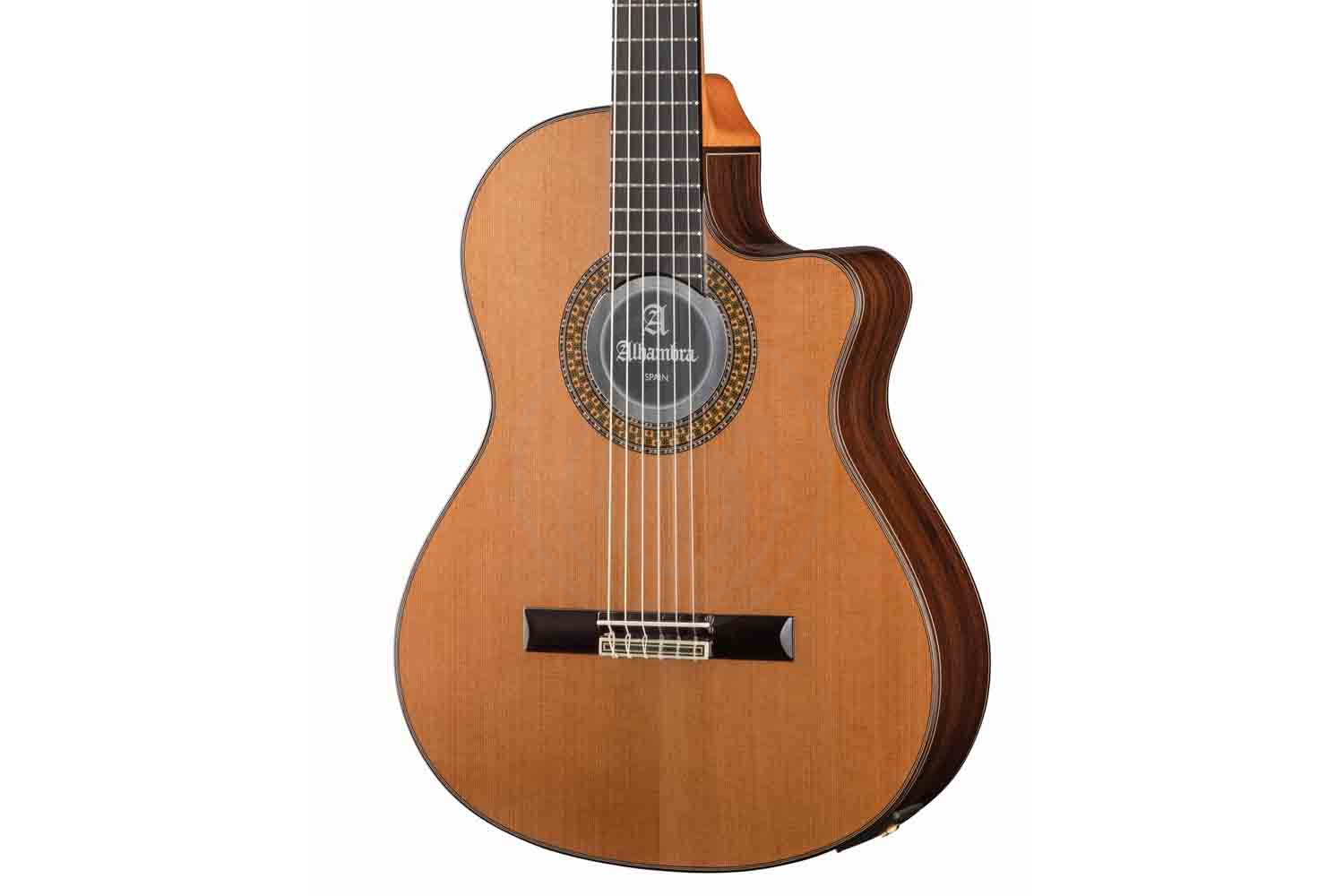 Классическая гитара 4/4 Alhambra 4.618 9P CW E8 Classical Concert - Классическая гитара со звукоснимателем - фото 8