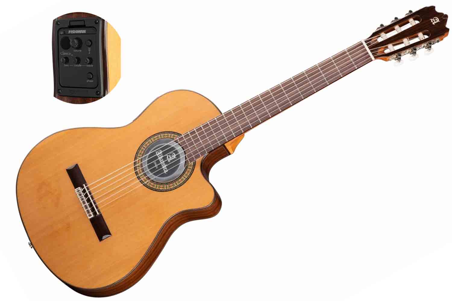 Классическая гитара 4/4 Alhambra 6.856 Cutaway 3C CT - Классическая гитара - фото 1