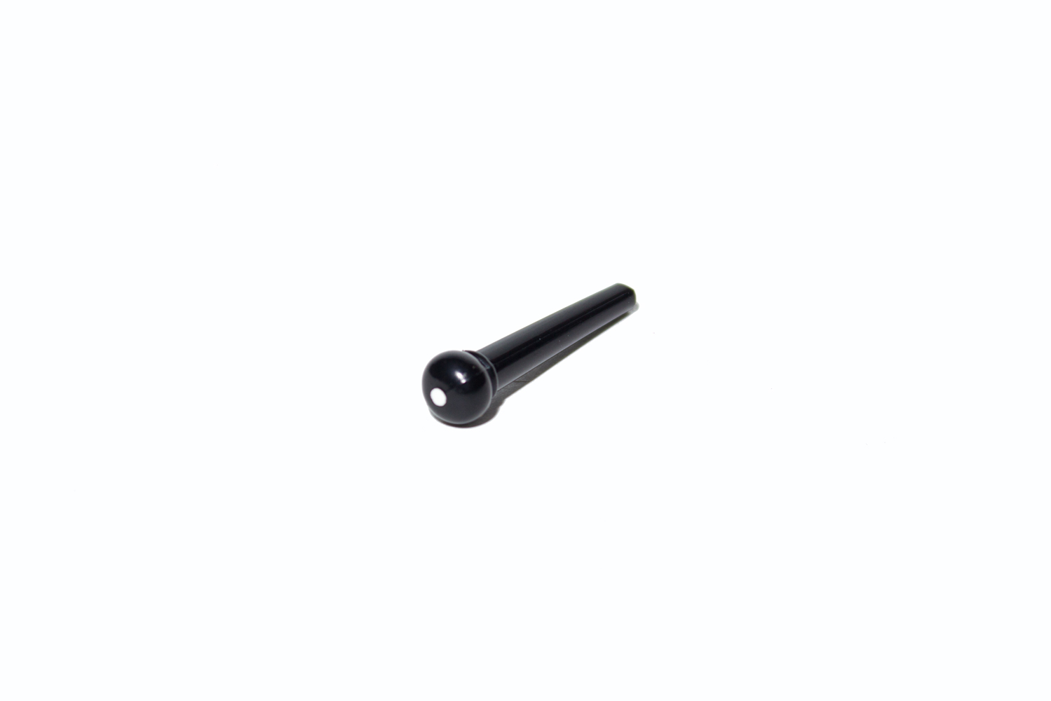  Alice A021BK/2PVC - фиксатор струн черный с белой точкой - фото 1