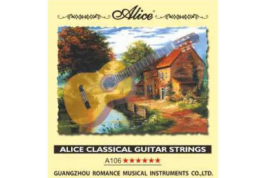 Alice AC106-H - Комплект струн для классической гитары, нейлон - фото 1 Струны для классической гитары Alice AC106-H - Комплект струн для классической гитары, нейлон - фото 1