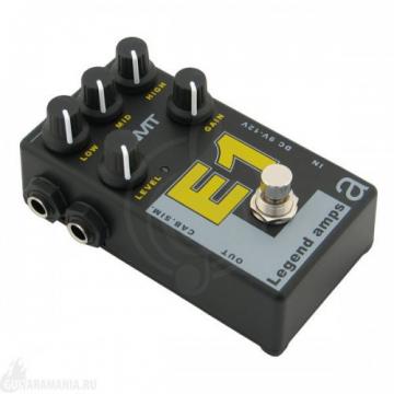 AMT Electronics E1 - гитарный предусилитель (Engl Firebal) - фото 2 Педаль эффектов для электрогитары AMT Electronics E1 - гитарный предусилитель (Engl Firebal) - фото 2