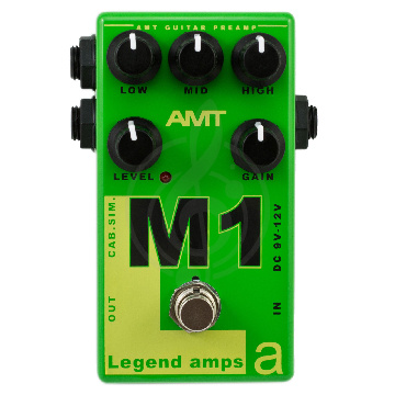 AMT Electronics M-1 Marshall JSM 800 - гитарный преамп - фото 1 Педаль эффектов для электрогитары AMT Electronics M-1 Marshall JSM 800 - гитарный преамп - фото 1