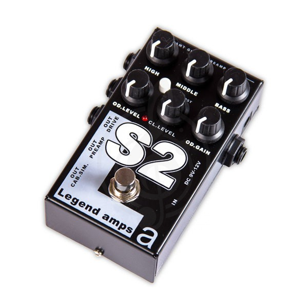 Педаль эффектов для электрогитары AMT S2 Legend amps 2 Guitar preamp - гитарный предусилитель (Soldano) - фото 2