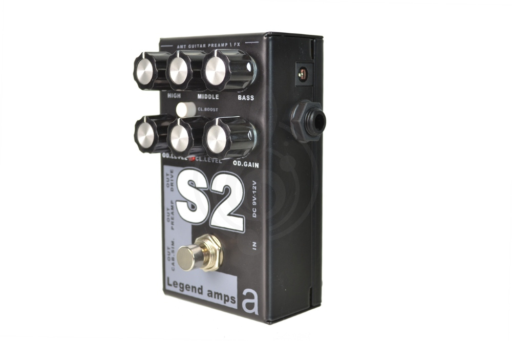 Педаль эффектов для электрогитары AMT S2 Legend amps 2 Guitar preamp - гитарный предусилитель (Soldano) - фото 4