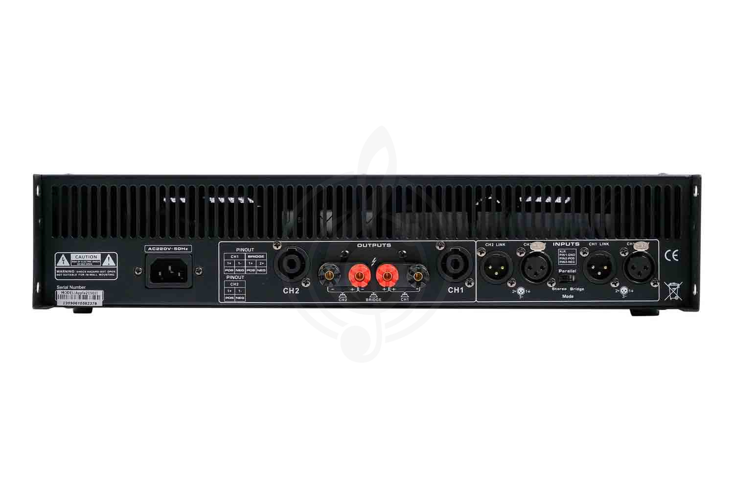 Аналоговый усилитель мощности Apple2150II Усилитель мощности, 150+150Вт, Biema - фото 3