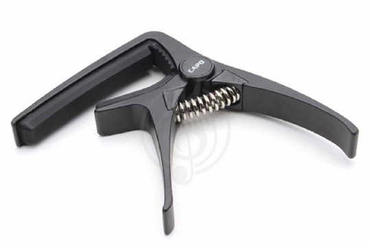 AROMA AC-20 Black Capo - Каподастр для гитары, черный - фото 1 AROMA AC-20 Black Capo - Каподастр для гитары, черный - фото 1