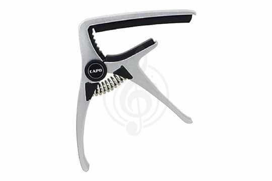 AROMA AC-20 Silver Capo - Каподастр для гитары, серебристый - фото 1 AROMA AC-20 Silver Capo - Каподастр для гитары, серебристый - фото 1