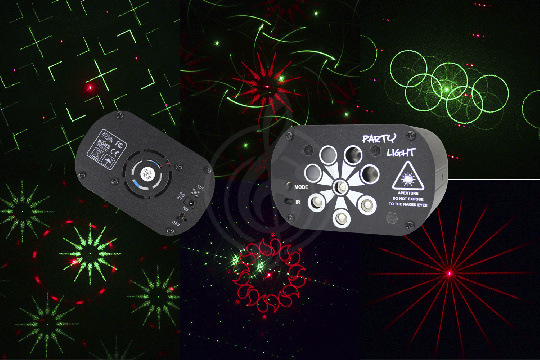 ART WIZARD A10 Laser 3-в-1 RGB + UV, лазер - фото 1 Лазер ART WIZARD A10 Laser 3-в-1 RGB + UV, лазер - фото 1
