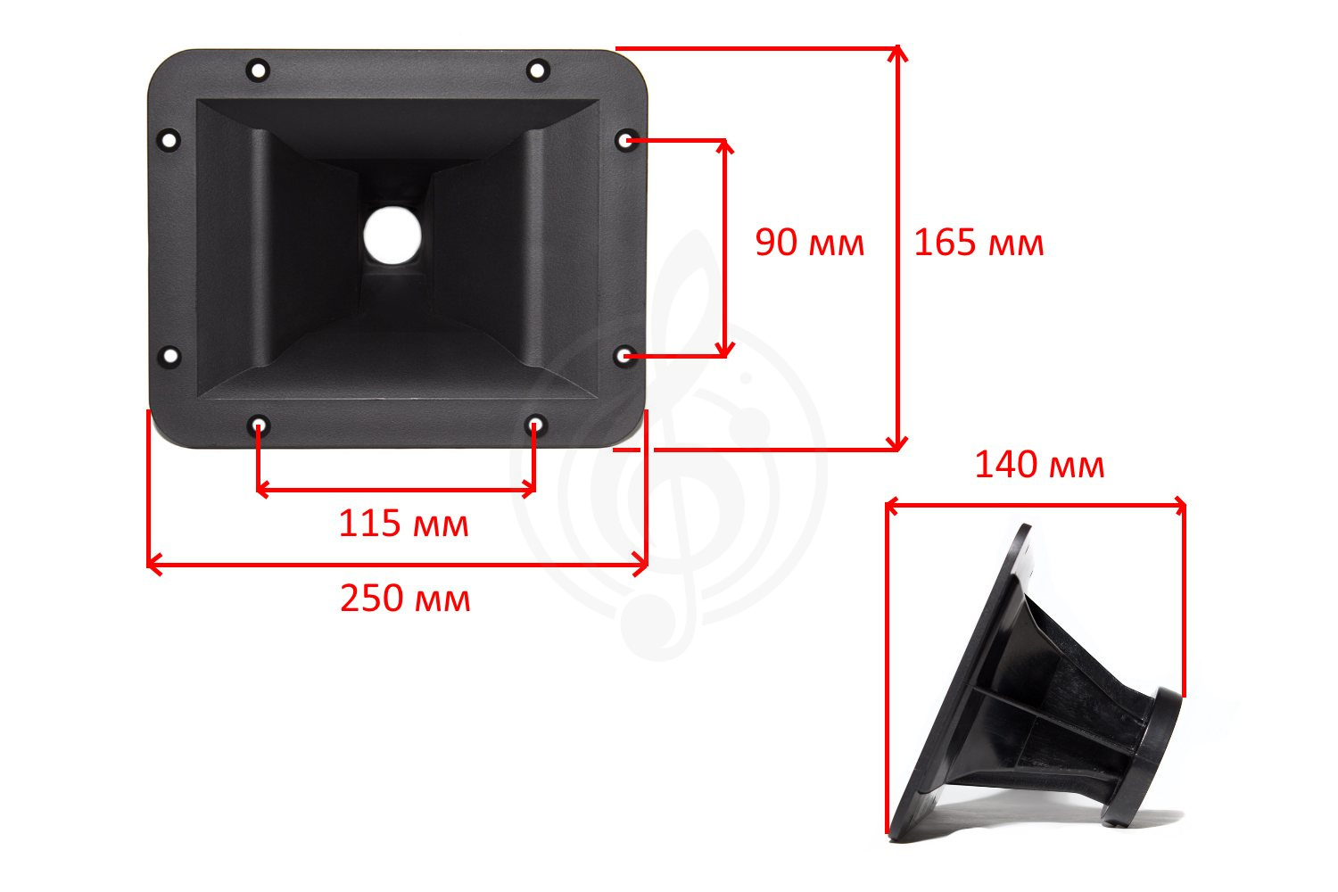 ВЧ драйвер ART WIZARD H1189 горн для вч-драйверов - фото 6