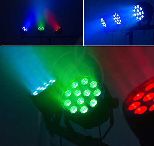 Заливной светильник (LED wash) ART WIZARD PL-99A Светодиодный прожектор (3 в1), 12*3W - фото 2