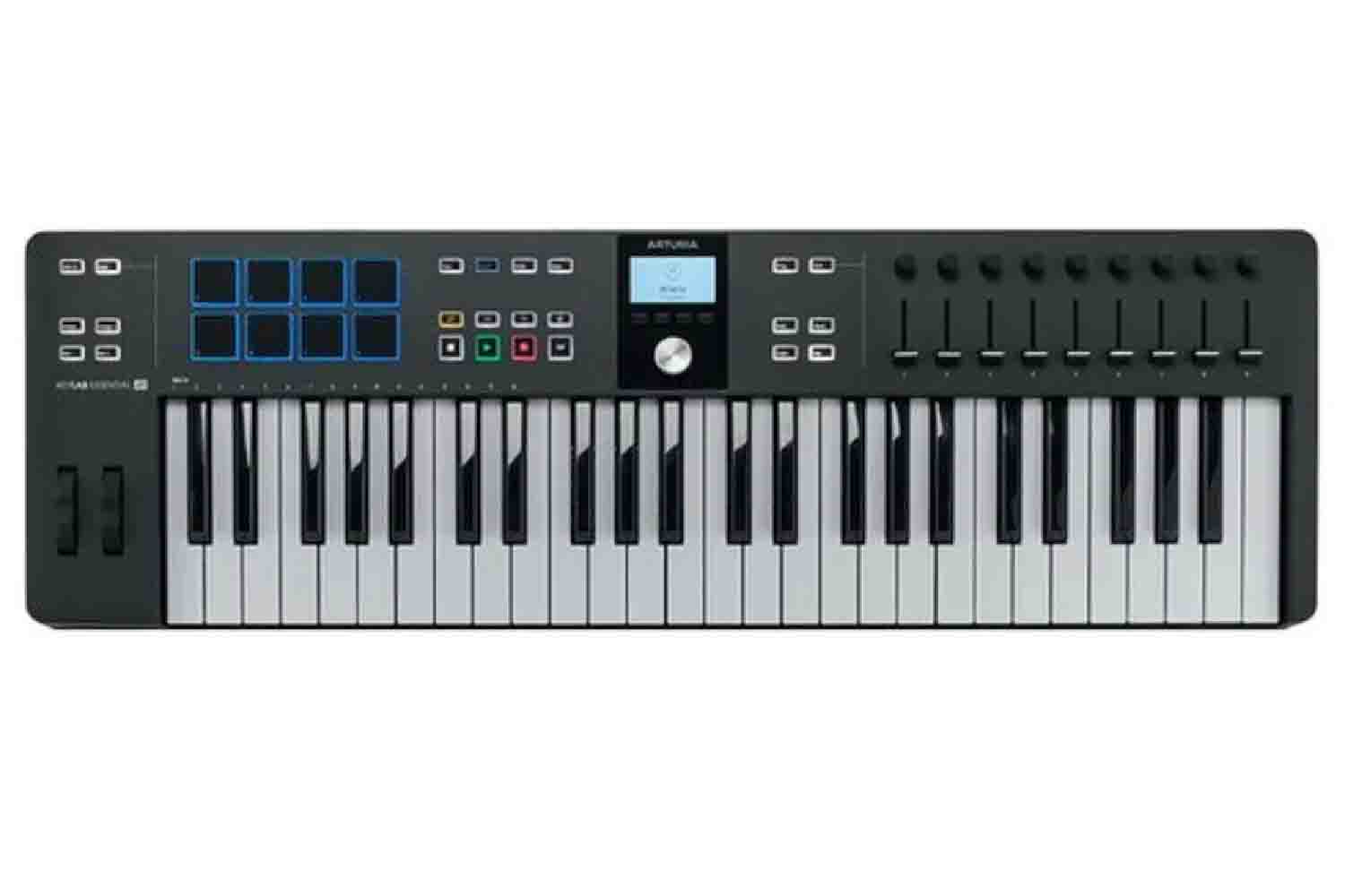 MIDI-клавиатура Arturia KeyLab Essential 49 mk3 Black - MIDI-клавиатура - фото 1