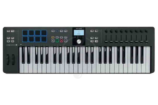 MIDI-клавиатура Arturia KeyLab Essential 49 mk3 Black - MIDI-клавиатура - фото 1