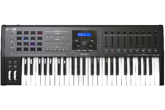 MIDI-клавиатура Arturia KeyLab mkII 49 Black - MIDI-клавиатура - фото 1
