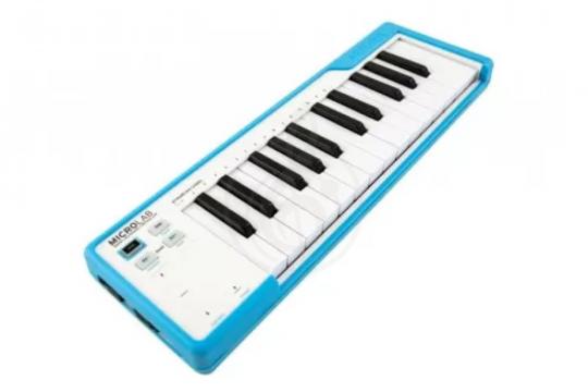 MIDI-клавиатура Arturia Microlab Blue - MIDI-клавиатура - фото 4