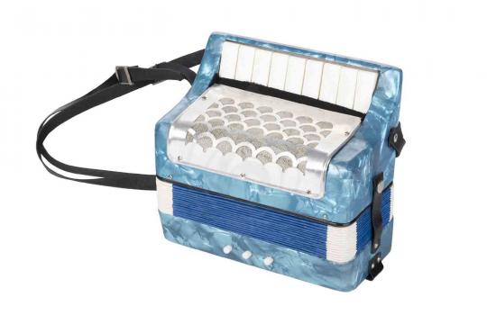 Aurus UC107-L-BLUE - Аккордеон сувенирный - фото 3 Аккордеон 1/8 Aurus UC107-L-BLUE - Аккордеон сувенирный - фото 3