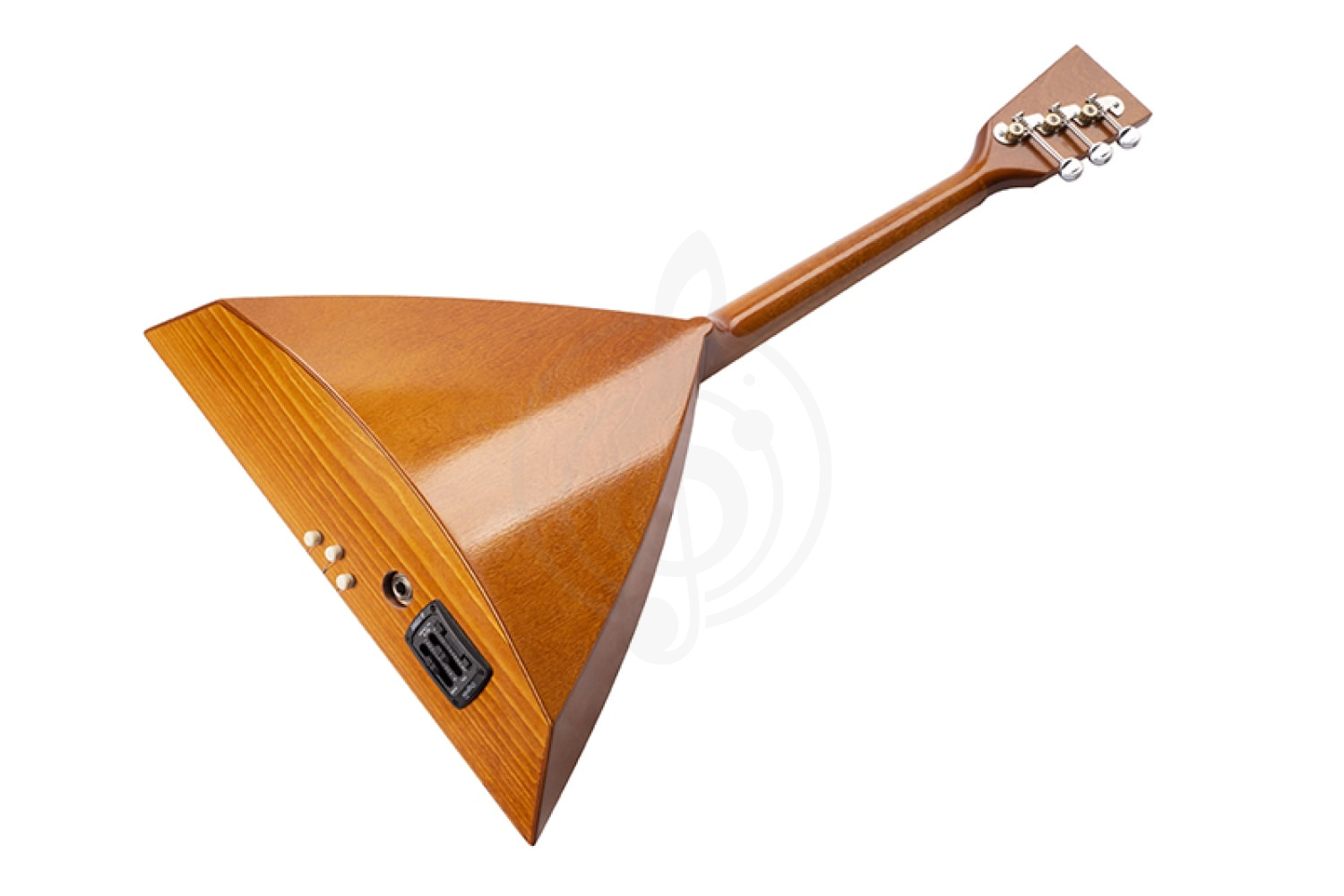 Балалайка прима Балалайкеръ 3S-FE Фестиваль - Электро-акустическая балалайка, трехструнная - фото 4