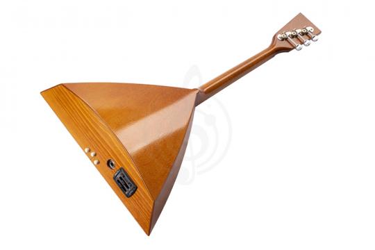 Балалайка прима Балалайкеръ 3S-FE Фестиваль - Электро-акустическая балалайка, трехструнная - фото 4