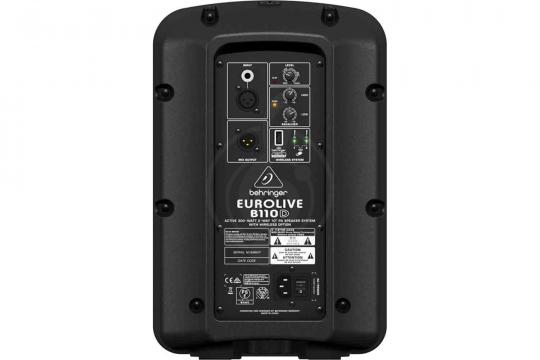 Активная акустическая система Behringer B110D 2-полосная активная акустическая система 300 Вт - фото 2
