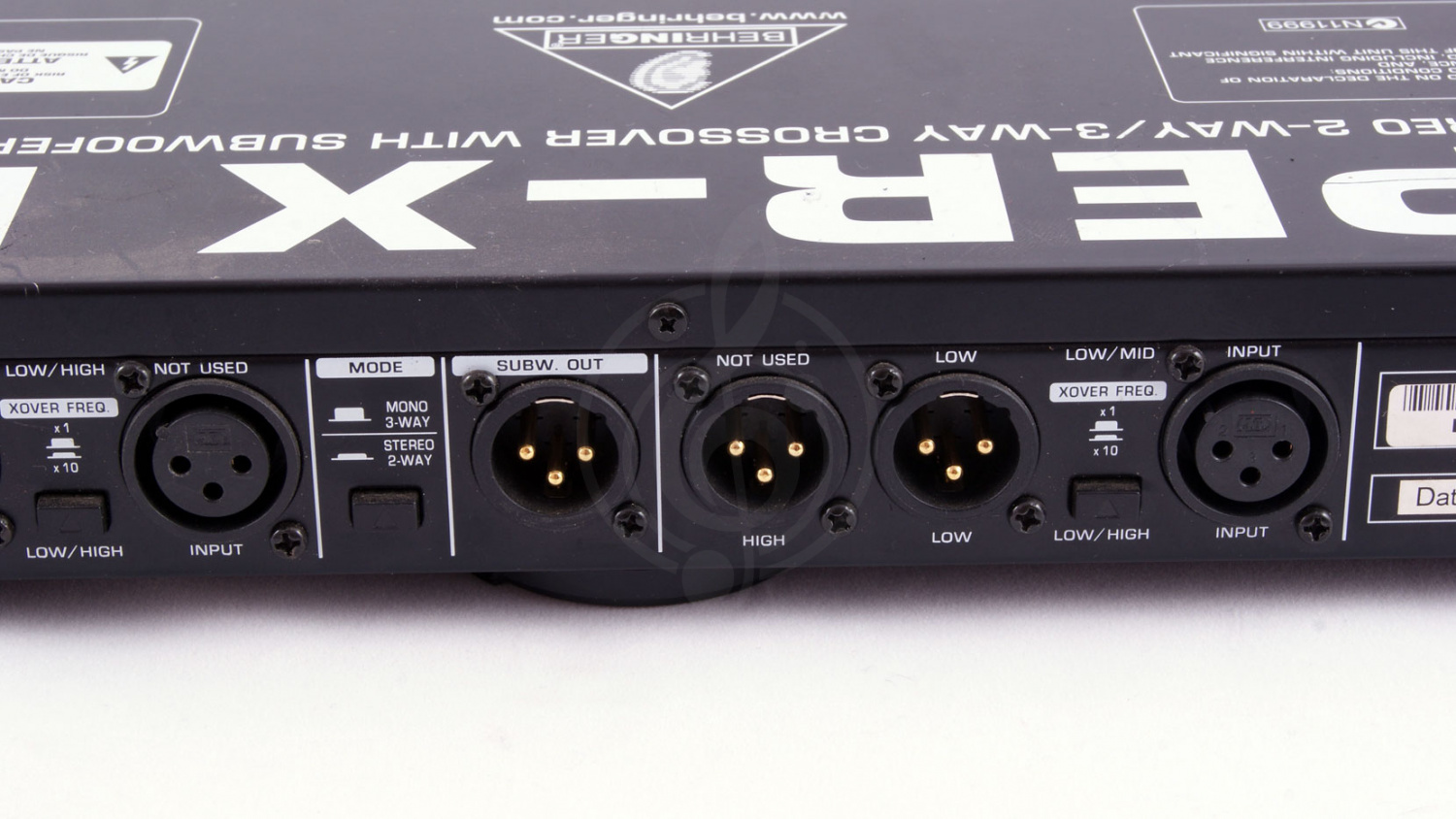 Кроссовер Behringer CX2310 Кроссовер 2-х полосный стерео/3-п - фото 4
