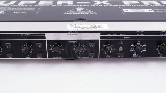 Кроссовер Behringer CX2310 Кроссовер 2-х полосный стерео/3-п - фото 3