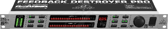 Behringer FBQ2496 - подавитель обратной связи, 20 FBQ-фильтров на канал, 96 кГц - фото 1 Подавитель обратной связи Behringer FBQ2496 - подавитель обратной связи, 20 FBQ-фильтров на канал, 96 кГц - фото 1