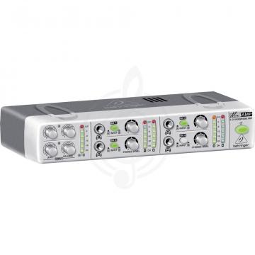 Предусилитель для наушников BEHRINGER Miniamp AMP800 - Компактный 4-канальный усилитель для стереонаушников. - фото 3