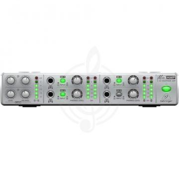 Предусилитель для наушников BEHRINGER Miniamp AMP800 - Компактный 4-канальный усилитель для стереонаушников. - фото 6