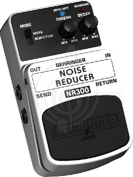 Behringer NR300 "Noise Reducer" педаль гитарная - фото 1 Педаль эффектов для электрогитары Behringer NR300 "Noise Reducer" педаль гитарная - фото 1