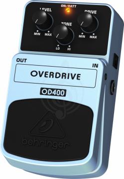 Педаль эффектов для электрогитары Behringer OD400 Педаль эффектов овердрайв - фото 2