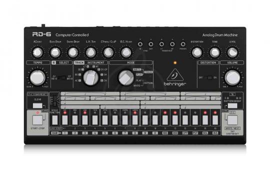 Драм-машина BEHRINGER RD-6-BK - аналоговая драм-машина на основе TR-606 - фото 3