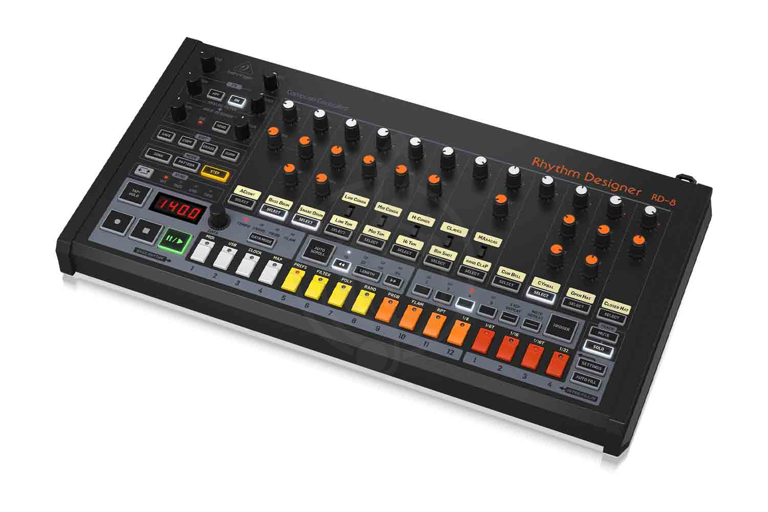Драм-машина BEHRINGER RHYTHM DESIGNER RD-8 - Драм-машина - фото 3
