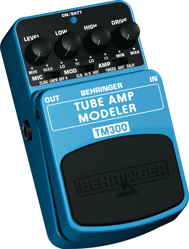 Эмулятор Behringer TM300 "TUBE AMP MODELER" педаль эффектов  - фото 1
