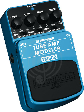 Эмулятор Behringer TM300 "TUBE AMP MODELER" педаль эффектов  - фото 1