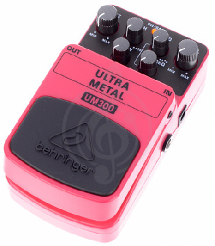 Педаль эффектов для электрогитары Behringer UM300 Педаль гитарная "Ultra Metal" - фото 1