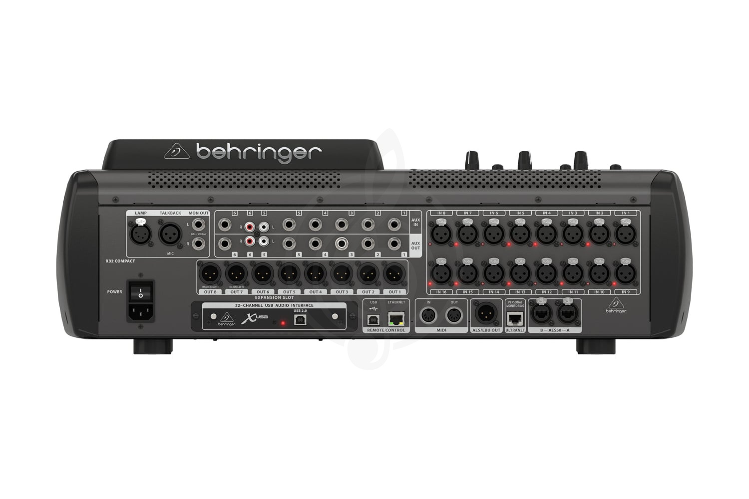 Цифровой микшер BEHRINGER X32 COMPACT Цифровой микшерный пульт 32 канала - фото 3