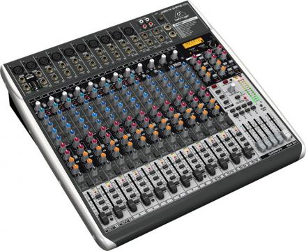 Аналоговый микшер BEHRINGER XENYX QX2442USB микшерный пульт - фото 2