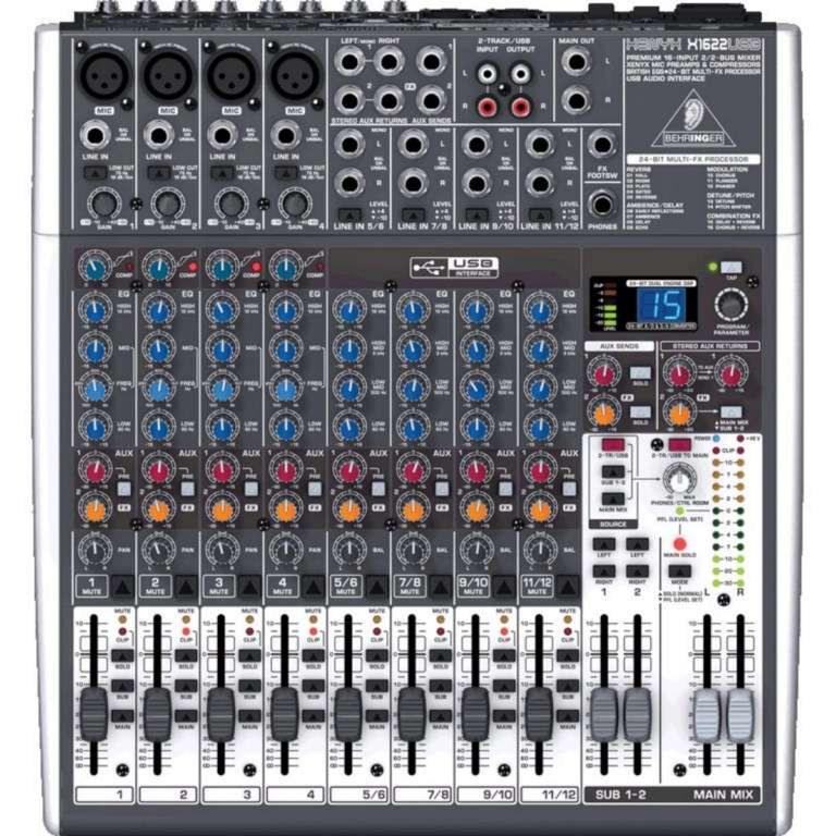 Аналоговый микшер Behringer Xenyx X1622USB аналоговый микшер - фото 1