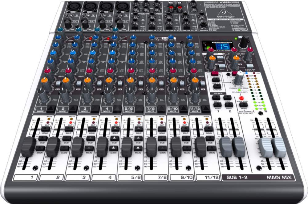 Аналоговый микшер Behringer Xenyx X1622USB аналоговый микшер - фото 2