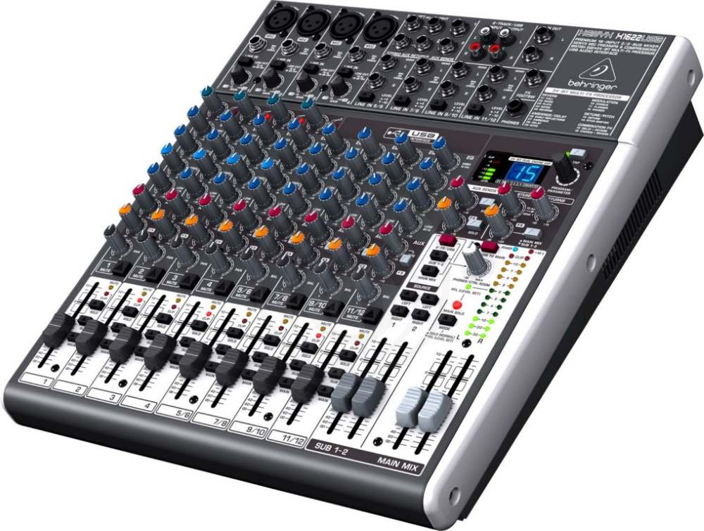 Аналоговый микшер Behringer Xenyx X1622USB аналоговый микшер - фото 4