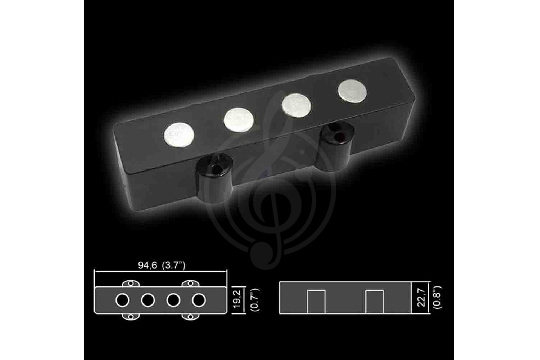 Belcat BJ63-box, Датчик д/бас гит. single - фото 1 Звукосниматель для бас-гитары Belcat BJ63-box, Датчик д/бас гит. single - фото 1